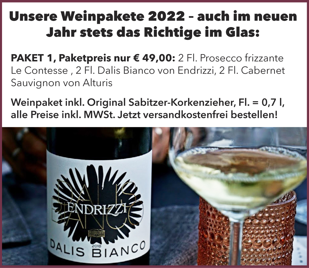Unser 2022-er Weinpaket Nr. 1