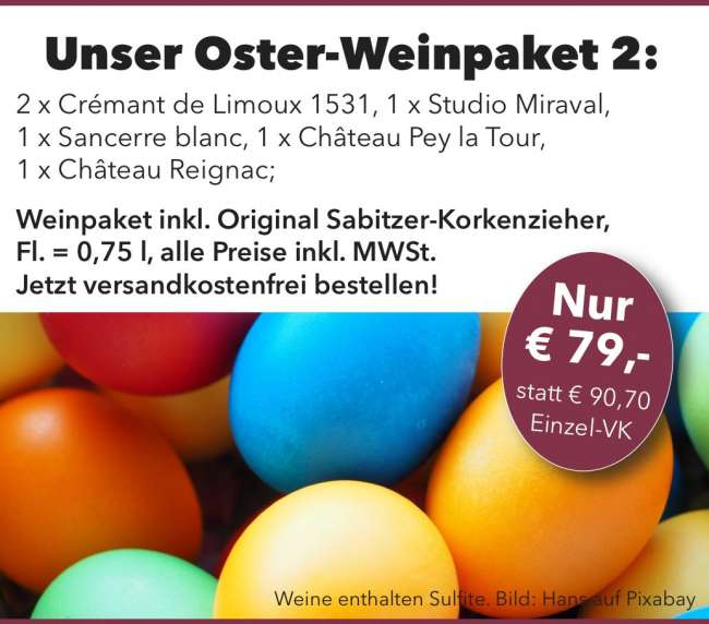 Unser Oster-Weinpaket  Nr. 2