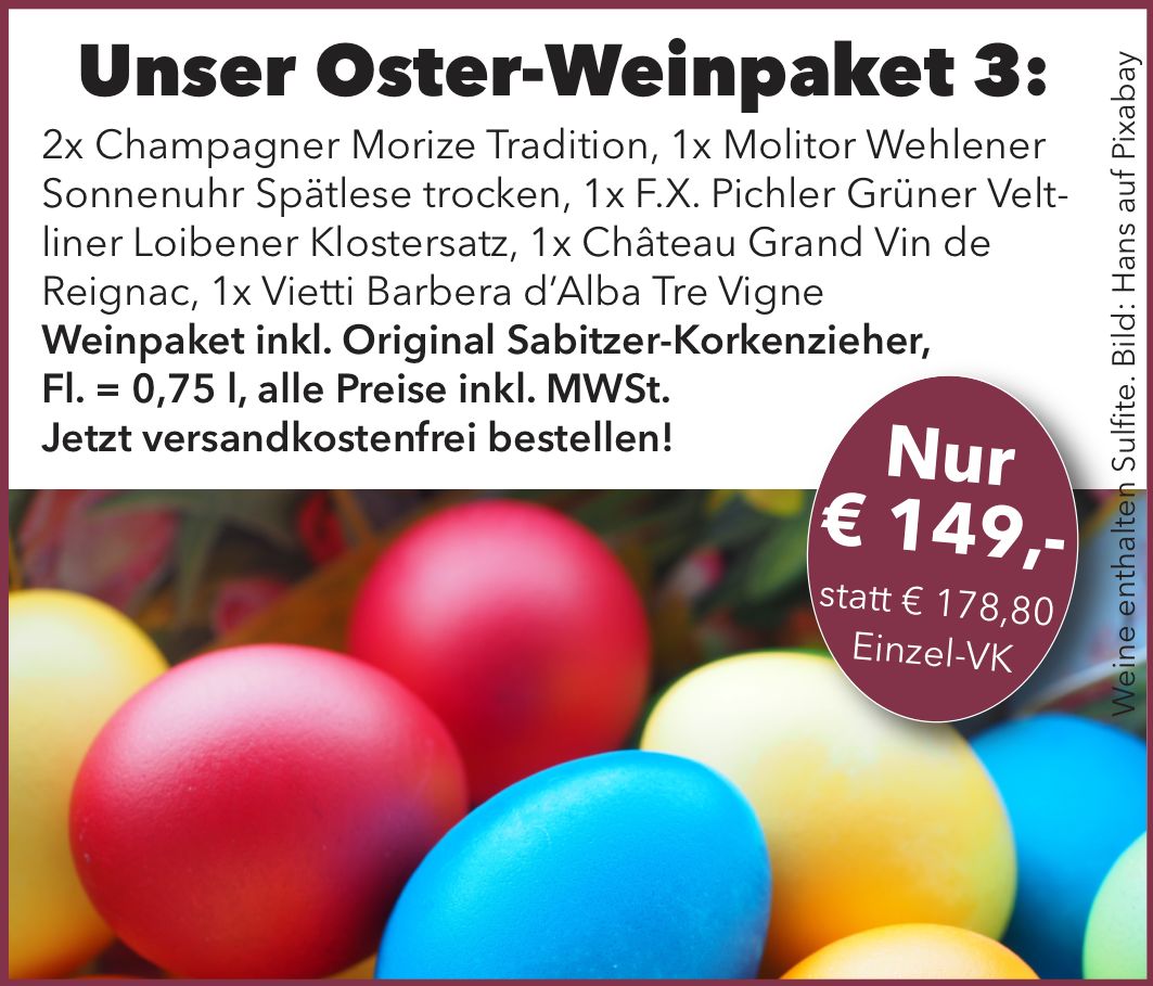 Unser Weinpaket Nr. 3